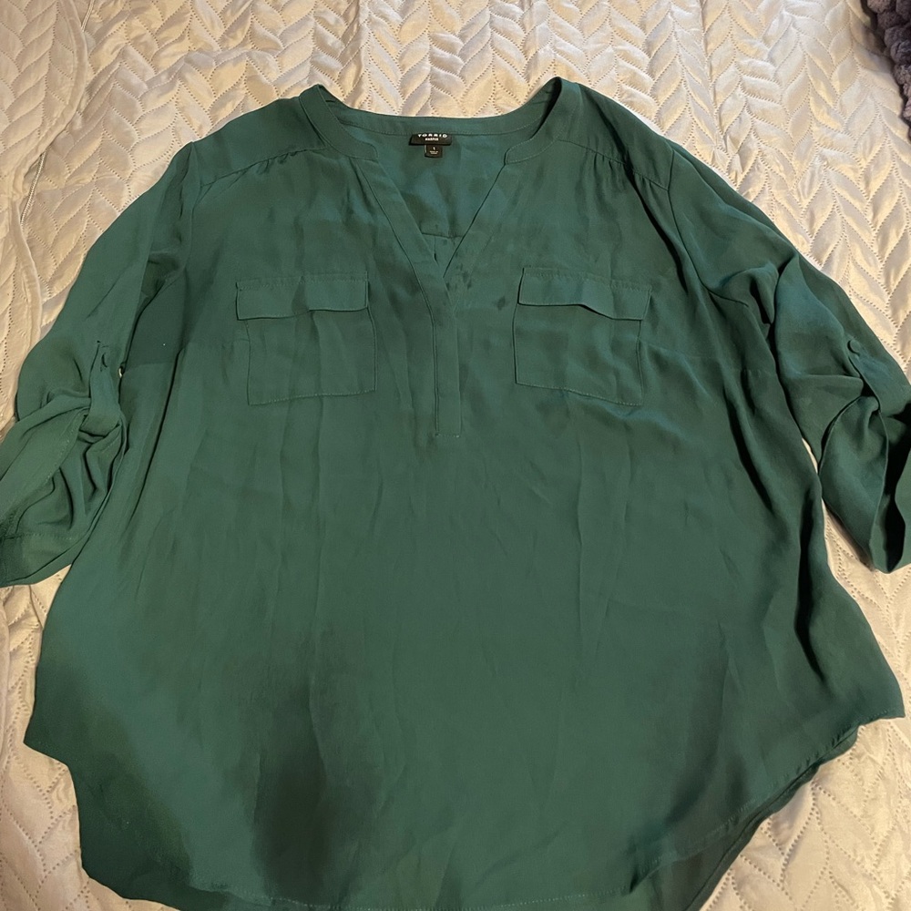 Torrid Green Women's Top size 1